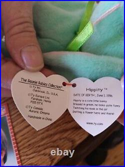 Hippity Beanie Baby Rare Spelling Errors