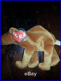 Humphrey the Camel TY Beanie Baby 1993 RARE-2nd Gen Hang Tag/1st Gen Tush
