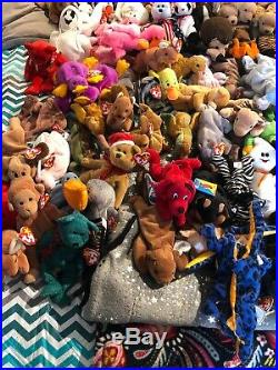 Ty Beanie Babies Lot*1993-2000*All with Hang Tags!* Randomized* 5 for $20!* 