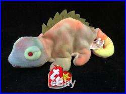 IGGY the iguana RARE ty beanie baby great condition! Canadian tush tag