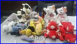 Lot of Rare Ty Beanie Baby Babies! Most are MWMTs