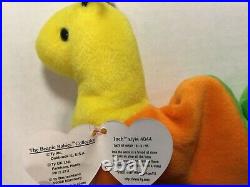 MWMT INCH Worm TY The Original Beanie Baby RETIRED RARE Style 4044 PVC