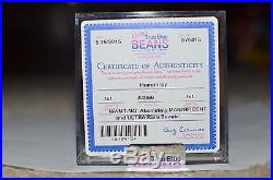 MWMT MQ Authenticated TY beanie baby Humphrey 1st gen True Blue Beans Ultra Rare