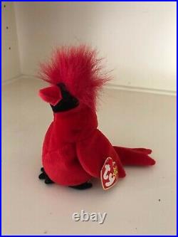 Mac the Cardinal Beanie Baby - EXTREMELY RARE