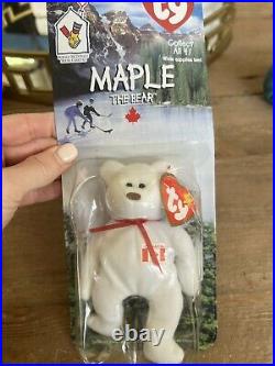 Ty Maple The Bear McDonald's NEW in packaging Details about   RARE Retired 