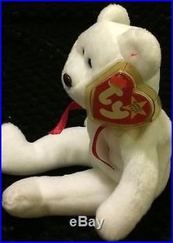 Mint Condition Rare Valentino Beanie Baby with 9 errors