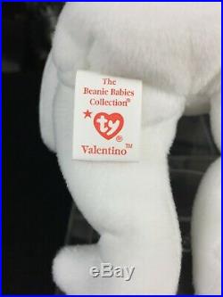 Mint! Valentino the Bear RARE Beanie Babie 1993 with 15 Tag & Body Errors