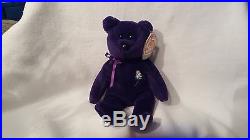 NWT 1997 Princess Diana Ty Beanie Baby 1st edition, Rare, Mint Condition