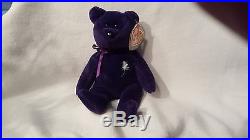 NWT 1997 Princess Diana Ty Beanie Baby 1st edition, Rare, Mint Condition