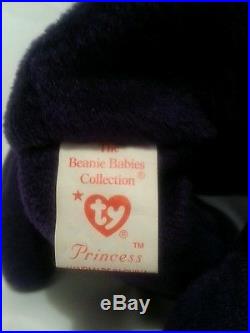 NWT 2 1997 Princess Diana Ty Beanie Baby 1st edition, Rare, Mint Condition