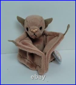 Nwt, Batty The Bat Beanie Baby, 1996, Retired, Rare