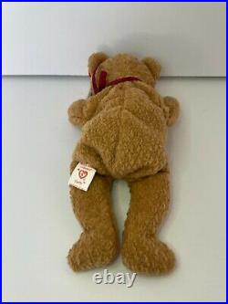 Nwt, Curly The Bear Beanie Baby, 1996, Many Errors, Retiered, Rare