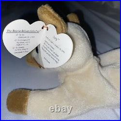 Original Rare Retired 1996'Snip' Beanie Baby With Errors And Tag Stamp