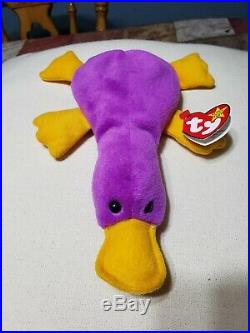 Details about   TY Beanie Babies INCH; PINKY; PATTI; QUACKERS; SQUIRMY 