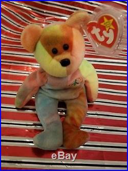 Peace Beanie Baby With Tag Errors Rare And Original Collector Item