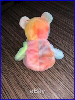 Peace Beanie Baby with Tag Errors Rare