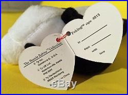 Peking Beanie Baby -RARE-REDUCED PRICE-1st Gen TushTag-PVC Pellets-Waterlooville