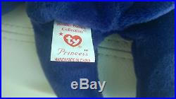 Princess Beanie Baby RARE TY 1997