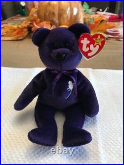 Princess Diana Ty Beanie Baby 1997 Mint Condition New Rare Retired Errors