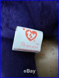 Princess Diana, Ty Beanie Baby, 1st Edition Retired, NWT, Rare, Must have