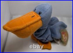 RARE 1996 SCOOP the Pelican Ty Beanie Baby