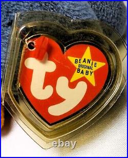 RARE 1996 SCOOP the Pelican Ty Beanie Baby