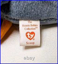 RARE 1996 SCOOP the Pelican Ty Beanie Baby