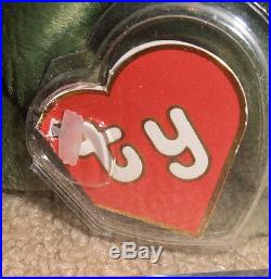RARE Authenticated Ty 2nd Gen Ally Beanie Baby 2nd Hang / 1st Tush