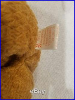 RARE Curly Beanie Baby 22 Defects