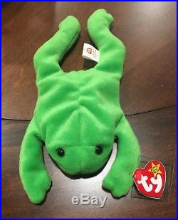 RARE LEGS TY BEANIE BABY RETIRED WITH ERRORS STYLE 4020 Collectors edition