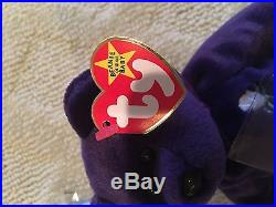 Rare Limited Edition Princess Diana Beanie Baby Mint Condition Original Tags