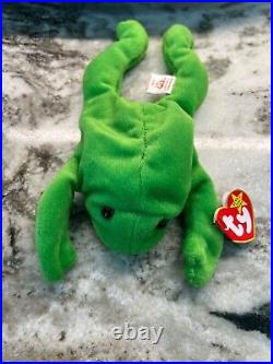 RARE MINT Legs Beanie Baby Style 4020 1993 With Tags PVC PELLETS