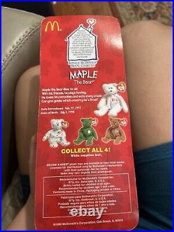 RARE Maple The Bear Beanie Baby