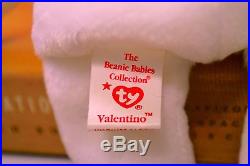 RARE Mint Condition Valentino Beanie Baby Retired with Misspelled Tag