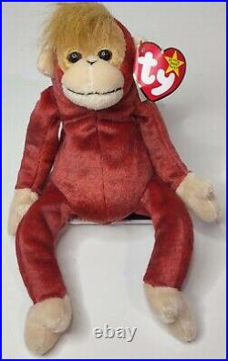 RARE TY Beanie Babies Collection Schweetheart Monkey Born on 23 January 1999 for sale online 