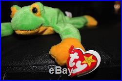 RARE Smoochy Ty Beanie Baby Original Collectible with Multiple Tag Errors READ