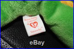 RARE Smoochy Ty Beanie Baby Original Collectible with Multiple Tag Errors READ