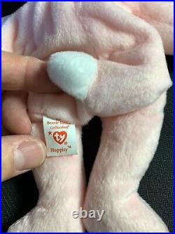 RARE TY Beanie Baby Hoppity with multiple Swing and Tush Tag Errors