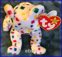 RARE TY Beanie Baby TY2K the Bear with Multiple TAG ERRORS- Retired