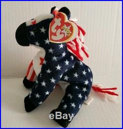 RARE TY Lefty 2000 Beanie Baby With Errors Political Donkey