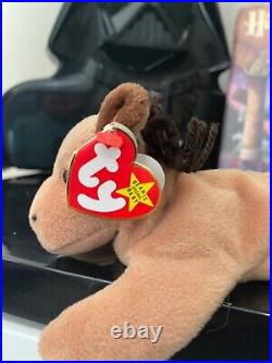 RARE Ty Beanie Babies Derby the Horse 1995 MINT CONDITION
