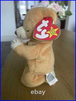 RARE Ty Beanie Babies Hope Bear Excellent Cond- Very Rare Tag Errors
