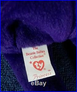 RARE Ty Beanie Baby Princess Diana 1st Edition/PVC/ NO Space/ From Canada