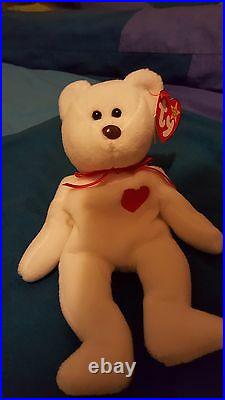 RARE Valentino Ty Beanie Baby Multiple Errors New With Mint Tags Mint Condition