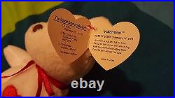 RARE Valentino Ty Beanie Baby Multiple Errors New With Mint Tags Mint Condition