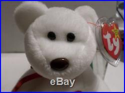 RARE Vintage Valentino TY Beanie Baby NWT Misspelled Tag and PVC Pellets
