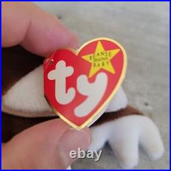 RARE ty beanie baby Stretch The Ostrich 1997 with tag ERRORS