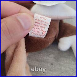 RARE ty beanie baby Stretch The Ostrich 1997 with tag ERRORS