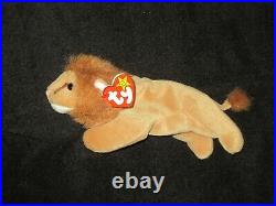 Ty Beanie Baby Roary 1996 5th Generation 2 Hang Tag Errors Misprints for sale online 