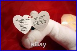 Rare 1995 Magic the Dragon Beanie Baby with tags with errors